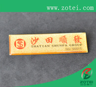 metal badge