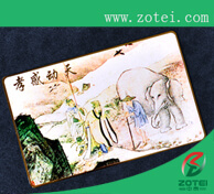 photo metal card