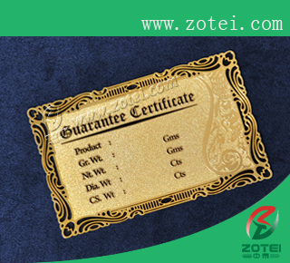 gold card