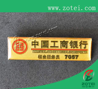 metal badge