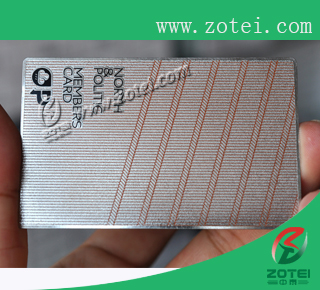 silver card