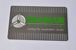stainless card + laser carving+ colouring