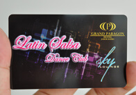 offset on gold / silver background card