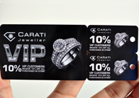 plastic combo card