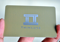 stamping gold / silver card