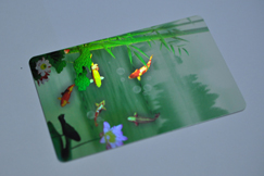 laser background effect