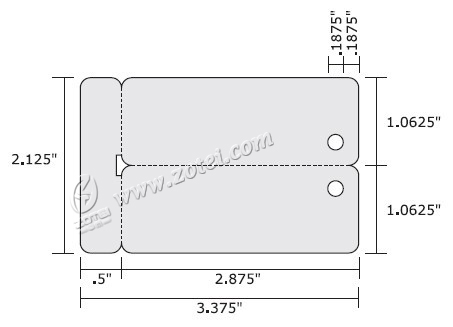 The templates of custom shaped card / die cut card / combo card