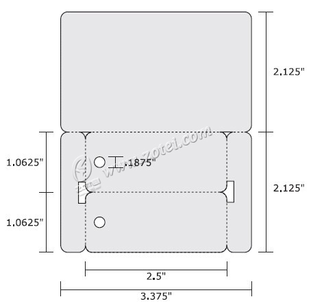 The templates of custom shaped card / die cut card / combo card