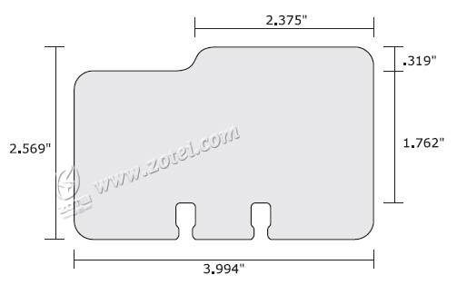 The templates of custom shaped card / die cut card / combo card