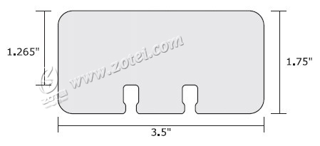 The templates of custom shaped card / die cut card / combo card