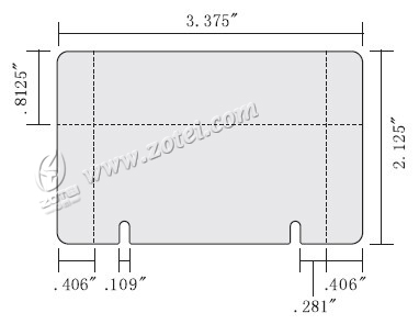 The templates of custom shaped card / die cut card / combo card